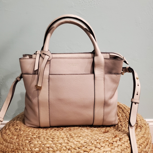 RADLEY London Light Beige/Grey Leather Bag - Picture 3 of 11